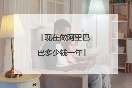 现在做阿里巴巴多少钱一年