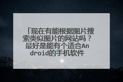 现在有能根据图片搜索类似图片的网站吗?最好是能有个适合Android的手机软件,大家帮忙推荐下啊,thanks~