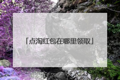 点淘红包在哪里领取