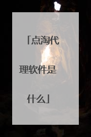 点淘代理软件是什么