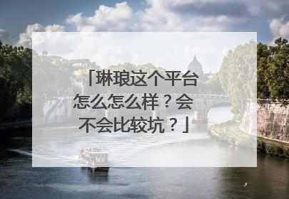琳琅这个平台怎么怎么样?会不会比较坑?