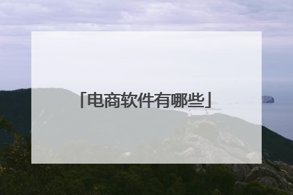 电商软件有哪些