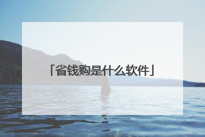 省钱购是什么软件