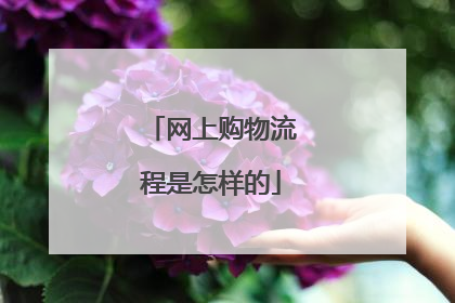 网上购物流程是怎样的