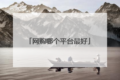 网购哪个平台最好