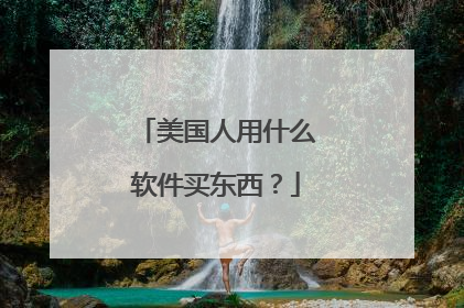 美国人用什么软件买东西?