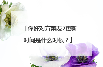你好对方辩友2更新时间是什么时候?
