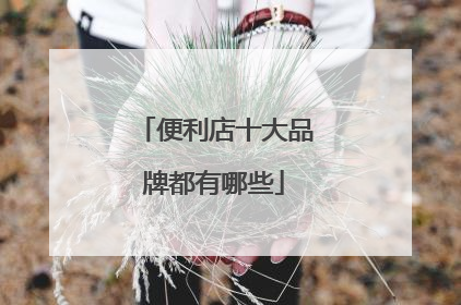 便利店十大品牌都有哪些
