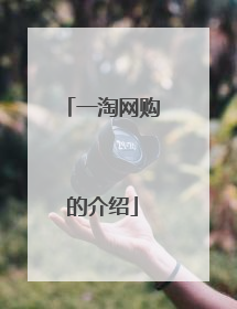 一淘网购的介绍