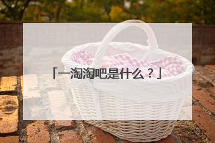 一淘淘吧是什么？