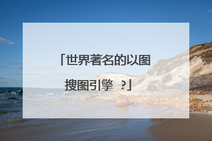 世界著名的以图搜图引擎 ?