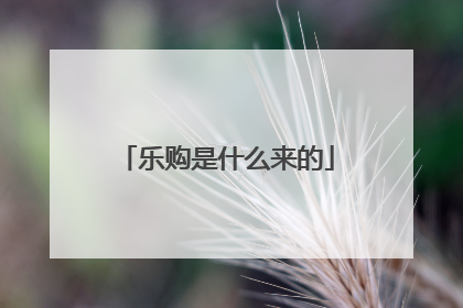 乐购是什么来的