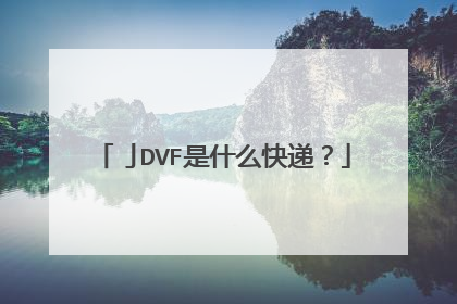 亅DVF是什么快递?