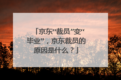 京东“裁员”变“毕业”,京东裁员的原因是什么?