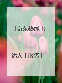 京东热线电话人工服务