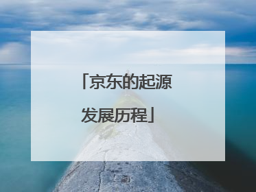 京东的起源发展历程
