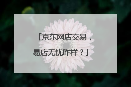 京东网店交易，易店无忧咋样？