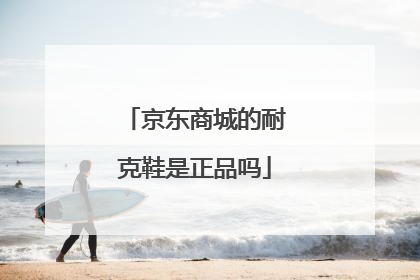 京东商城的耐克鞋是正品吗