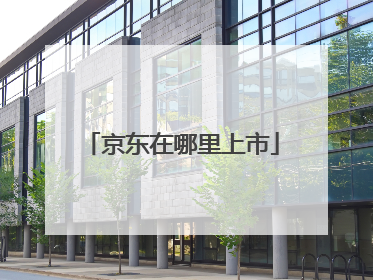 京东在哪里上市