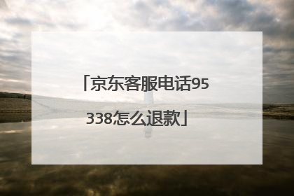 京东客服电话95338怎么退款