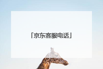 京东客服电话