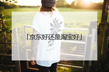 京东好还是淘宝好