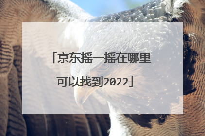 京东摇一摇在哪里可以找到2022