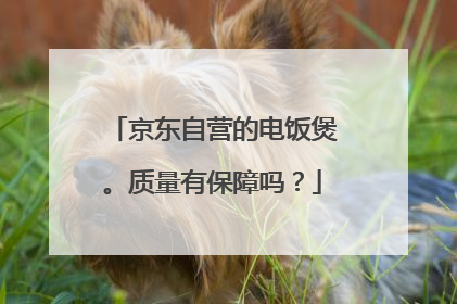 京东自营的电饭煲。质量有保障吗?