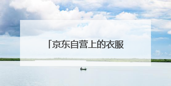 京东自营上的衣服和实体专卖店的衣服一样的价格嘛?