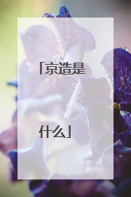 京造是什么