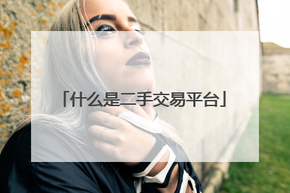 什么是二手交易平台