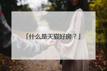 什么是天猫好房？