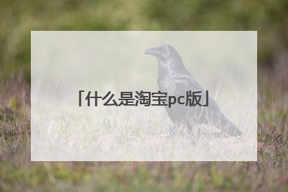 什么是淘宝pc版