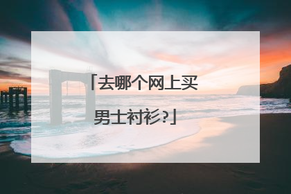 去哪个网上买男士衬衫?
