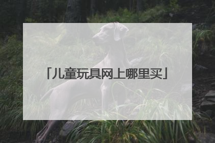 儿童玩具网上哪里买