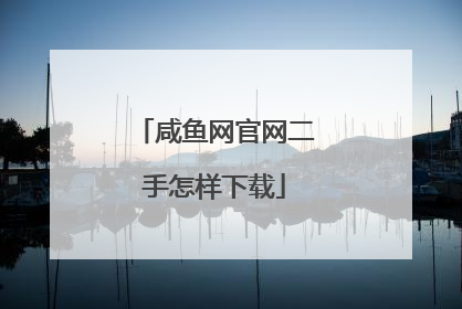 咸鱼网官网二手怎样下载