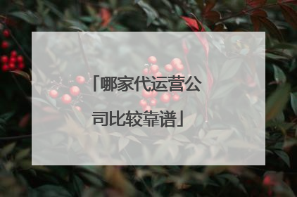 哪家代运营公司比较靠谱