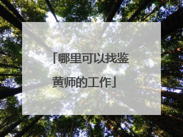 哪里可以找鉴黄师的工作