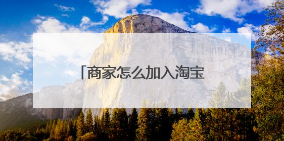 商家怎么加入淘宝联盟 商家加入淘宝联盟的操作方法