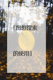 图想搜索的使用