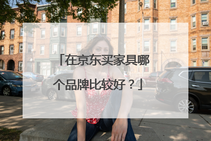 在京东买家具哪个品牌比较好?