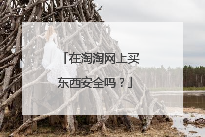 在淘淘网上买东西安全吗?