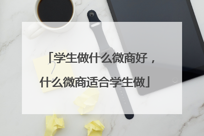 学生做什么微商好,什么微商适合学生做