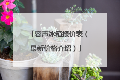 容声冰箱报价表(最新价格介绍)