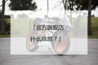 官方旗舰店什么意思?