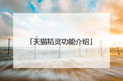 天猫精灵功能介绍