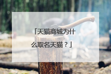 天猫商城为什么取名天猫?