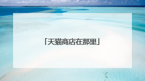 天猫商店在那里