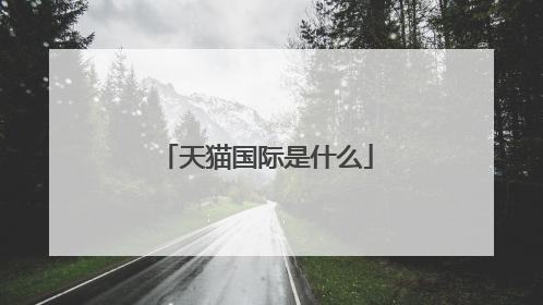 天猫国际是什么