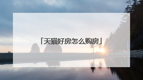 天猫好房怎么购房